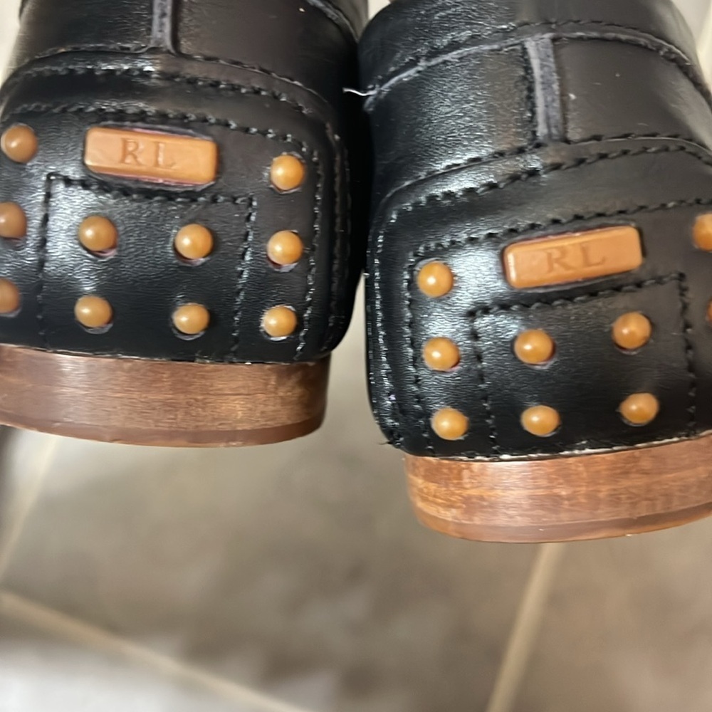 Ralph Lauren Collection Purple Label Leather DASITA Driving Loafer Shoe Sz 7.5 - Picture 8 of 11